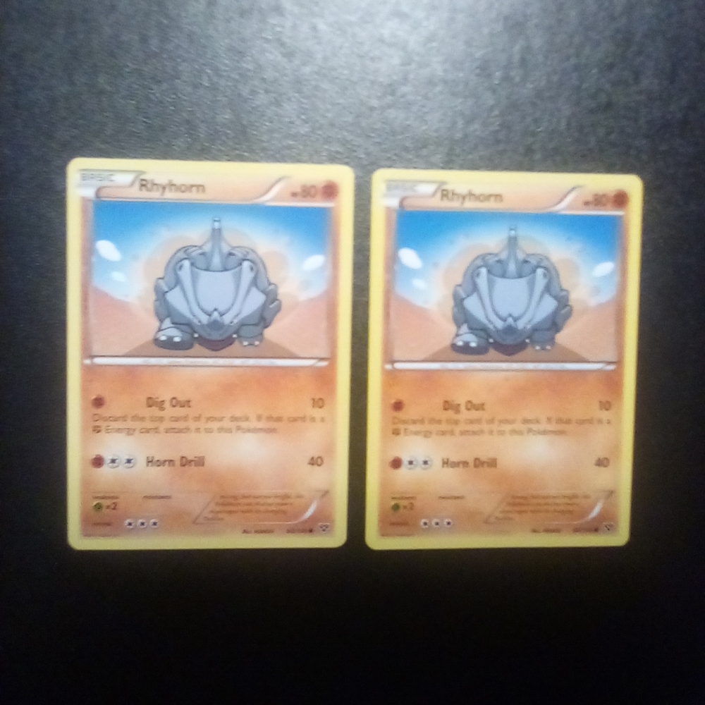 ✨First Edition Rhyhorn Evolution Pokemon Card Bundle✨ - Picture 5 of 15